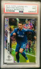 Cristiano Ronaldo [Speckle Refractor] Soccer Cards 2019 Topps Chrome UEFA Champions League Prices