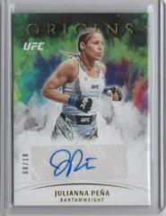 Julianna Pena [Gold] #OA-JPN Ufc Cards 2022 Panini Chronicles UFC Origins Autographs Prices