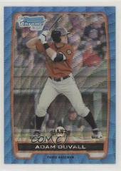 Adam Duvall [Blue Wave Refractor] #BCP44 Baseball Cards 2012 Bowman Chrome Prospects Prices