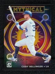 Cody Bellinger [Gold] #M-5 Baseball Cards 2020 Panini Donruss Optic Mythical Prices