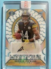 George Pickens [Autograph Gold] #M-15 Football Cards 2022 Panini Illusions Mystique Prices