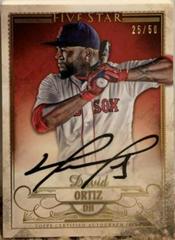David Ortiz Baseball Cards 2016 Topps Five Star Autographs Prices