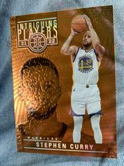 Stephen Curry [Orange] #7 Basketball Cards 2021 Panini Illusions Intriguing Players Prices