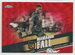 Mamadou Fall [Red Wave] Soccer Cards 2022 Topps Chrome MLS Prices