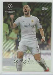 Karim Benzema [Green] Soccer Cards 2015 Topps UEFA Champions League Showcase Prices