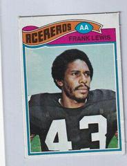 Frank Lewis #319 Football Cards 1977 Topps Mexican Prices