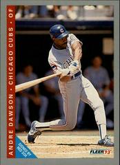 Andre Dawson #377 Baseball Cards 1993 Fleer Prices