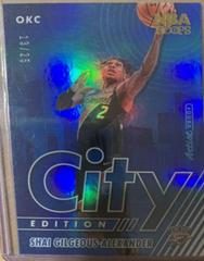 Shai Gilgeous Alexander [Artist Proof] Basketball Cards 2021 Panini Hoops City Edition Prices