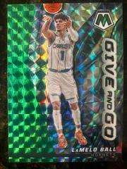 LaMelo Ball [Mosaic] #1 Basketball Cards 2022 Panini Mosaic Give and Go Prices