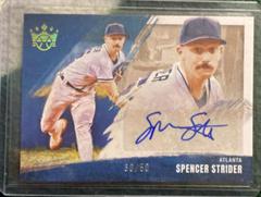 Spencer Strider [Gold] #DKS-SS Baseball Cards 2022 Panini Diamond Kings DK Signatures Prices
