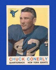 Charley Conerly Football Cards 1959 Topps Prices