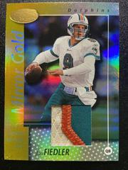 Jay Fiedler [Mirror Gold Jersey] #44 Football Cards 2002 Leaf Certified Prices