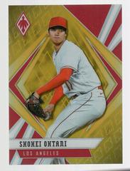 Shohei Ohtani [Gold] Baseball Cards 2021 Panini Chronicles Phoenix Prices