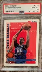 David Robinson Basketball Cards 1992 Hoops Prices