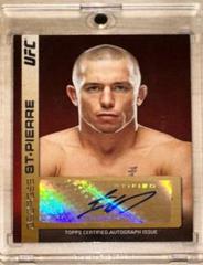 Georges St Pierre Ufc Cards 2011 Topps UFC Title Shot Autographs Prices