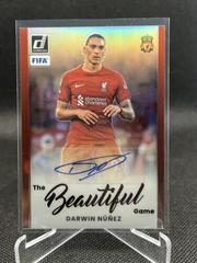 Darwin Nunez [Red] Soccer Cards 2022 Panini Donruss Beautiful Game Autographs Prices