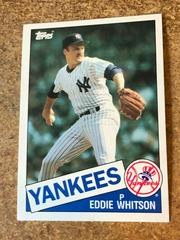 Eddie Whitson Baseball Cards 1985 Topps Traded Prices