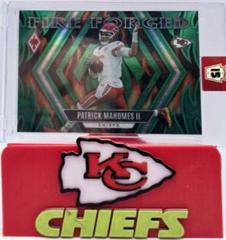 Patrick Mahomes II [Green] #FF-1 Football Cards 2023 Panini Phoenix Fire Forged Prices