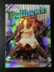Latrell Sprewell Refractor #140 Basketball Cards 1997 Finest Prices