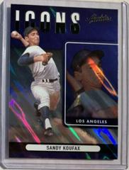 Sandy Koufax [Retail Lava] #I-11 Baseball Cards 2022 Panini Absolute Icons Prices