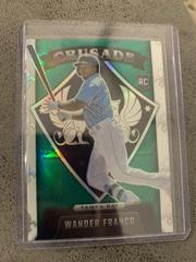 Wander Franco [Green] #1 Baseball Cards 2022 Panini Chronicles Crusade Prices