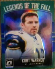 Kurt Warner [Blue] #23 Football Cards 2016 Panini Donruss Optic Legends of the Fall Prices