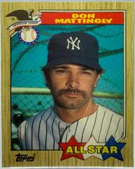 Don Mattingly [Trademark on Front] Baseball Cards 1987 Topps Tiffany Prices