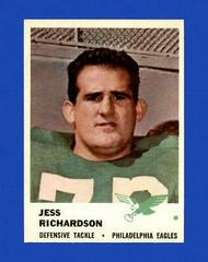 Jesse Richardson #58 Football Cards 1961 Fleer Prices