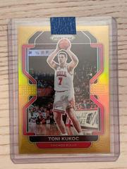 Toni Kukoc [Gold Prizm] #247 Basketball Cards 2021 Panini Prizm Prices
