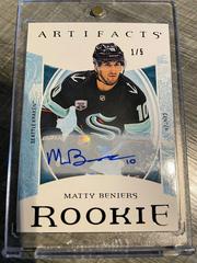 Matty Beniers [Black Autograph] #180 Hockey Cards 2022 Upper Deck Artifacts Prices