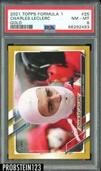 Charles Leclerc [Gold] #106 Racing Cards 2021 Topps Formula 1 Prices