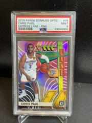 Chris Paul [Pink] #15 Basketball Cards 2019 Panini Donruss Optic Express Lane Prices