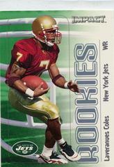 Laveranues Coles Football Cards 2000 Skybox Impact Prices