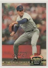 Nolan Ryan Baseball Cards 1992 Stadium Club Prices