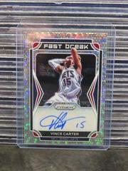 Vince Carter Basketball Cards 2021 Panini Prizm Fast Break Autographs Prices