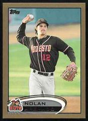 Nolan Arenado [Throwing Gold] #205 Baseball Cards 2012 Topps Pro Debut Prices