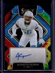 Kenneth Murray [Tie Dye Die Cut] #SIP-KMU Football Cards 2021 Panini Select Signatures Prizm Prices