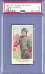 Frank Chance Baseball Cards 1909 E91 American Caramel Set B Prices