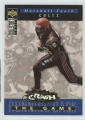 Marshall Faulk [Gold] Football Cards 1994 Collector's Choice Crash the Game Prices