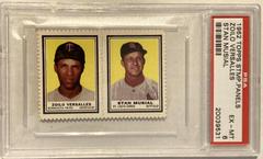 Zoilo Versalles [Stan Musial] Baseball Cards 1962 Topps Stamp Panels Prices