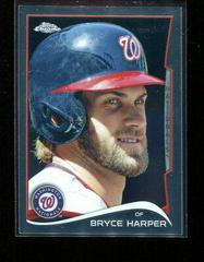 Bryce Harper [Portrait] #150 Baseball Cards 2014 Topps Chrome Prices