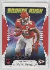 Clyde Edwards Helaire [Purple] Football Cards 2020 Panini Rookies & Stars Rush Prices