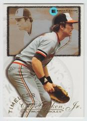 Cal Ripken Jr. [Rookie of the Year] #3 Baseball Cards 1995 Emotion Ripken Prices