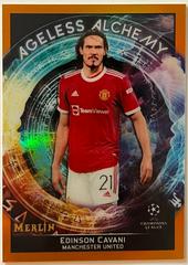 Edinson Cavani [Orange] Soccer Cards 2021 Topps Merlin Chrome UEFA Ageless Alchemy Prices