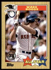 Wade Boggs #87AS-14 Baseball Cards 2022 Topps 1987 All Stars Prices