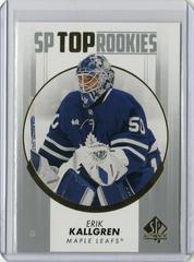 Erik Kallgren #TR-41 Hockey Cards 2022 SP Authentic Top Rookies Prices