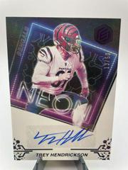 Trey Hendrickson [Purple] #NS-TH Football Cards 2022 Panini Elements Neon Signs Autographs Prices