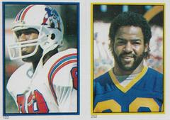 Derrick Ramsey, Henry Ellard Football Cards 1985 Topps Stickers Prices
