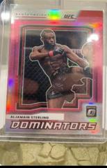 Aljamain Sterling [Pink] #1 Ufc Cards 2022 Panini Donruss Optic UFC Dominators Prices