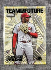 Hunter Greene [Black] #TOF-20 Baseball Cards 2022 Stadium Club Team of the Future Prices